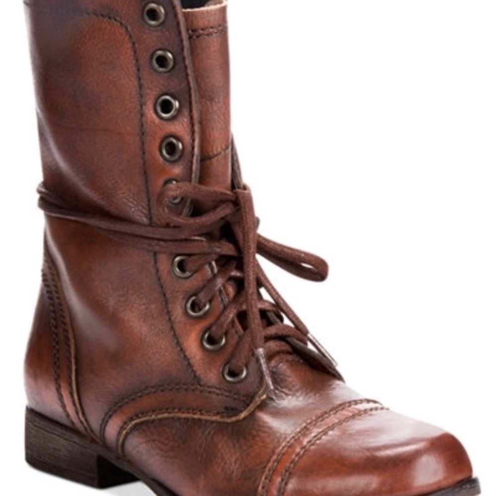 Steve Madden brown Combat Boots